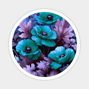 Poppy Flower Magnet